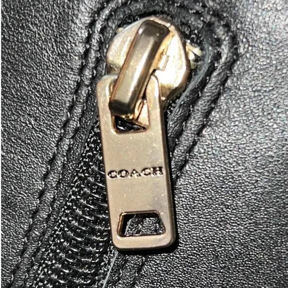 Coach Lilli Black Leather Tall Knee-High Riding Boots Size 7.5 New - Picture 9 of 10